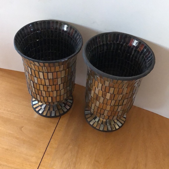 Kohl's Other - Vintage Decorated  gold and silver 🏺 vase collection
